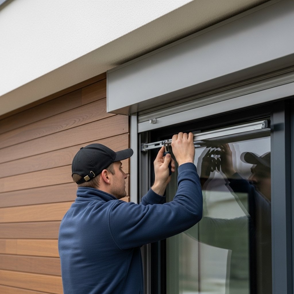 Réparation volet - motorisation et réglages Namur